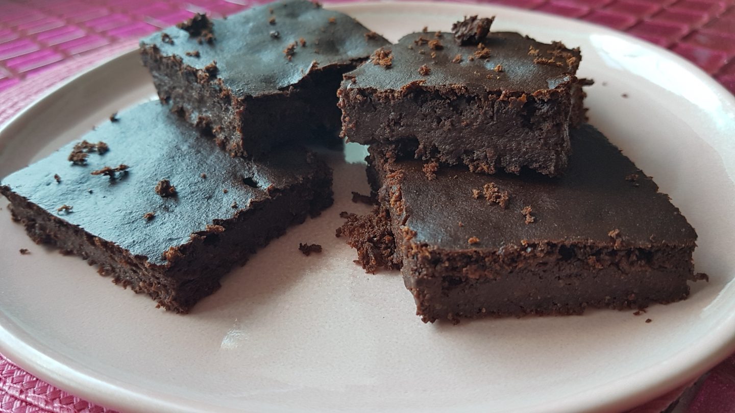 Brownies ohne Zucker fettarm super schokoladig